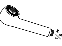 Online Kirchhoff Geschirrbrause für Hochdruck 13 mm (1/2