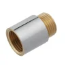 New Hahnverlängerung 15 mm (3/8" IG) x 16,7 mm (3/8" AG) x 30 mm Chrom Zubehör Für Küchenarmatur