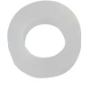 Kirchhoff Quetschdichtung Silikon für 10 mm (3/8") x 10 mm Transparent 4 Stück