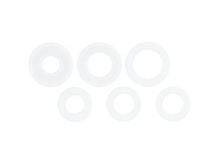 Outlet Kirchhoff Quetschdichtungs-Set Silikon für 10 mm (3/8") und 13 mm (1/2") 6 Stück
