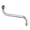 Best Kirchhoff S-Rohrauslauf mit Mischdüse O-Ring 20 mm (3/4") x 200 mm Chrom