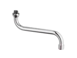 Best Kirchhoff S-Rohrauslauf mit Mischdüse O-Ring 20 mm (3/4") x 200 mm Chrom