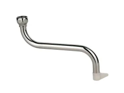 Best Kirchhoff S-Rohrauslauf 13 mm (1/2") x 250 mm Chrom