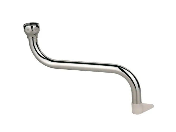 Best Kirchhoff S-Rohrauslauf 13 mm (1/2") x 250 mm Chrom