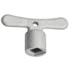 Best Kirchhoff Steckschlüssel Vierkant für Steckschlüssel-Oberteil 6 mm Chrom