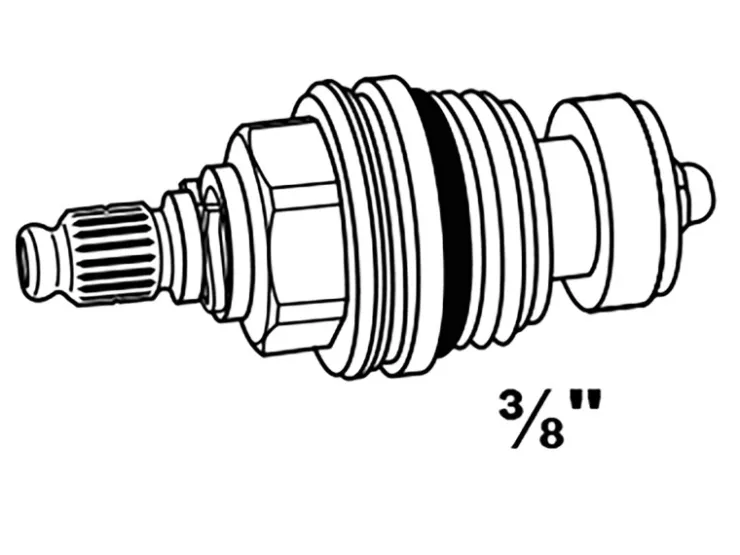 Sale Kirchhoff Ventiloberteil 10 mm (3/8") ohne Griff Sonstiges