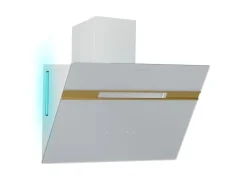 Best Klarstein Alina Dunstabzugshaube EEK A Touch LED-Beleuchtung Abluft/Umluft 600 m³/h Weiß
