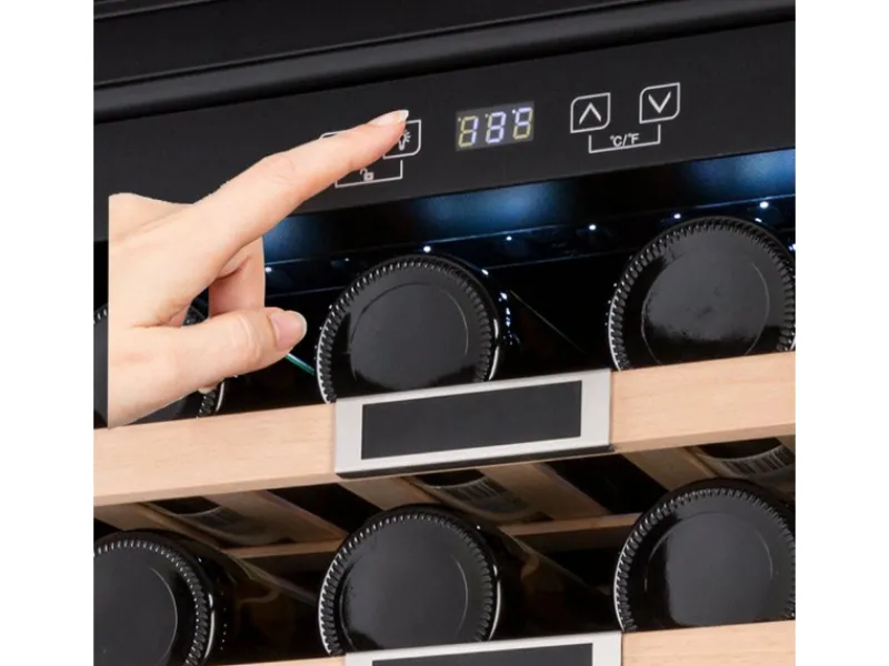 Outlet Vinsider 36 Built-In Uno Einbau-Weinkühlschrank 36 Flaschen 92 L Kühlschränke
