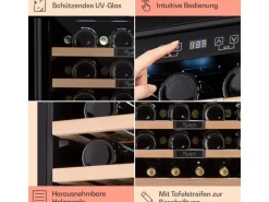 Outlet Vinsider 36 Built-In Uno Einbau-Weinkühlschrank 36 Flaschen 92 L Kühlschränke