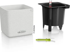 Sale Lechuza ® Pflanzgefäß Cube Color 14 14 cm x 14 cm Weiß