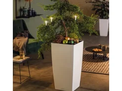 Lechuza Töpfe<® Pflanzgefäß Cubico Color 40 40 cm x 40 cm Weiß