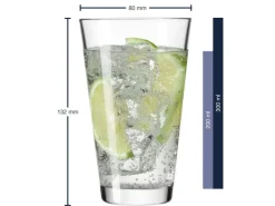 Leonardo Ciao Trinkgläser Wassergläser Stapelgläser 300 ml 48er Set