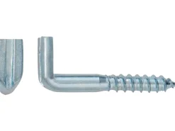 LUX Schlitzhaken Ø 5,2 mm x 40 mm Verzinkt 4 Stück Küchenschränke