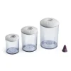 New Vakuumierbehälter-Set New Family Line Kunststoff 3-teilig Haushaltsgeräte