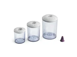New Vakuumierbehälter-Set New Family Line Kunststoff 3-teilig Haushaltsgeräte