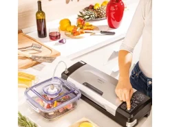 Hot Magic Vac Vakuumiergerät Perfetta Schwarz-Silber