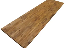Best Massivholz Arbeitsplatte Akazie 220 cm x 60 cm x 2,7 cm Kücheninseln