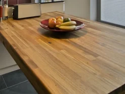 Best Massivholz Arbeitsplatte Akazie 220 cm x 60 cm x 2,7 cm Kücheninseln