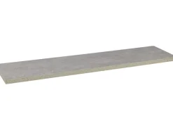 Outlet MDF-Wandregal Oldham 1,8 cm x 80 cm x 20 cm farben Beton