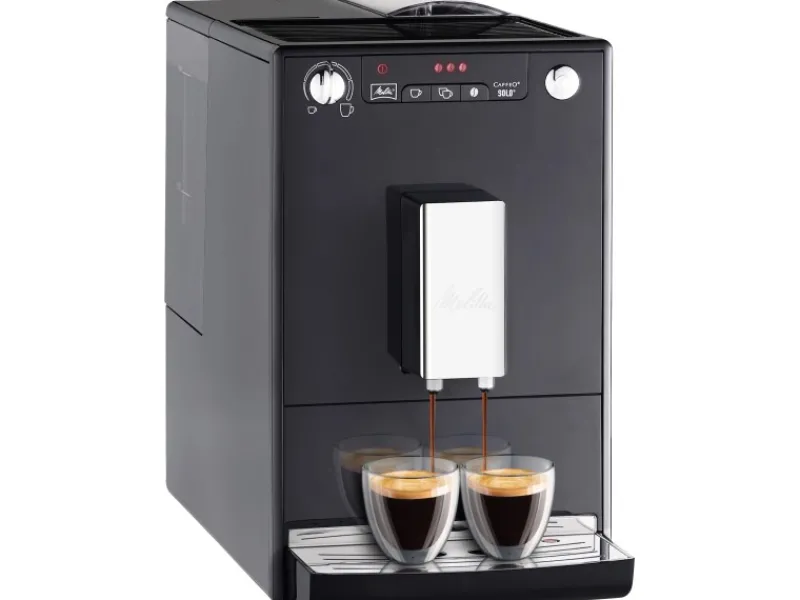 Discount Melitta Espresso- Kaffeevollautomat Caffeo Solo Schwarz Kaffeemaschinen