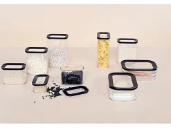 Best Mepal Modula Vorratsdosen-Set 3-teilig Schwarz