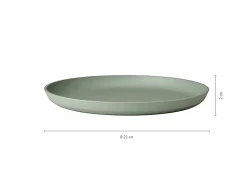 Mepal Geschirr<Silueta Frühstücksteller 23 cm 4er Set Nordic Sage