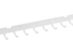 Online Metall-Hakenschiene 35 cm x 3,5 cm Matt-Weiß Weiß Matt