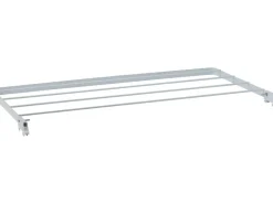 New Metall-Kleiderständer 80 cm x 40 cm Weiß