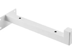 New Metall-Konsole Industrial 4 cm x 22,2 cm Weiß Küchenregale