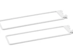 Küchen-Ordnungssysteme<Metall-Trennschiene 10 cm x 26,5 cm Matt-Weiß 2er-Set Weiß Matt