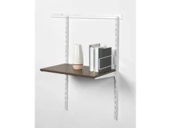 Küchen-Ordnungssysteme<Metall-Trennschiene 10 cm x 26,5 cm Matt-Weiß 2er-Set Weiß Matt