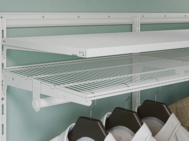 Best Metall-Winkelträger 1-reihig 40 cm Weiß Küchenregale