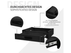 Best ML-Design Verbindungsrahmen für Waschmaschine mit Ausziehbarer Schublade Stahl