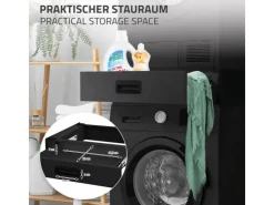 Best ML-Design Verbindungsrahmen für Waschmaschine mit Ausziehbarer Schublade Stahl
