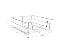 Hot Monstershop 6 x Ausziehbare Küchenschublade  Für 50cm Breite Schränke