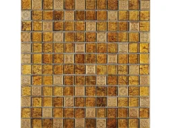 New Mosaik Glas & Stein Inka Relief 30 cm x 30 cm Küchenrückwände