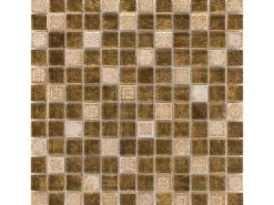 New Mosaik Glas & Stein Inka Relief 30 cm x 30 cm Küchenrückwände