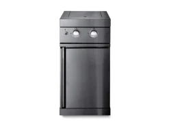 MyOutDoorKitchen Kücheninseln|Kochfelder<Modul mit Doppel Seitenbrenner Black Collection