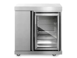 MyOutDoorKitchen Kühlschränke<Modul mit Kühlschrank und Aufbewahrungsschrank Stainless Collection