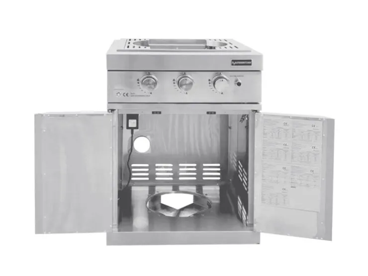 Hot MyOutDoorKitchen Teppanyaki Modul Stainless Collection
