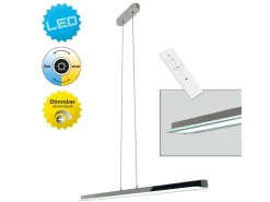 Outlet Näve LED-Pendelleuchte Beam Chrome 106 cm x 100 cm x 10 cm