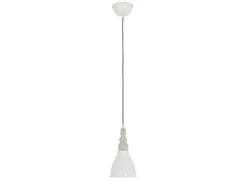 Näve Metall-Pendelleuchte Delhi Beige Ø 13 cm x 70 cm