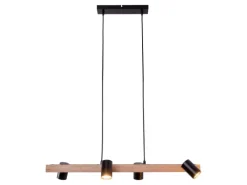Sale Pendelleuchte Frida Schwarz 120 cm x 80 cm x 24 cm 4er-Set Kücheninseln