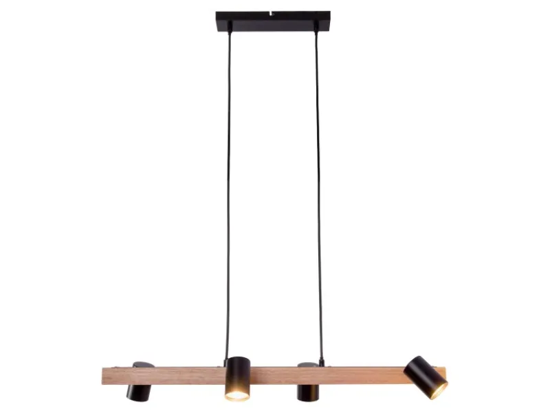 Sale Pendelleuchte Frida Schwarz 120 cm x 80 cm x 24 cm 4er-Set Kücheninseln
