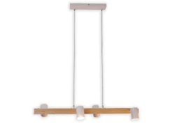 Outlet Pendelleuchte Frida Weiß 120 cm x 80 cm x 24 cm 4er-Set Kücheninseln