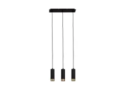 Online Näve Pendelleuchte Fridu Schwarz 150 cm x 48 cm x 9 cm 3er-Set