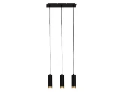 Online Näve Pendelleuchte Fridu Schwarz 150 cm x 48 cm x 9 cm 3er-Set