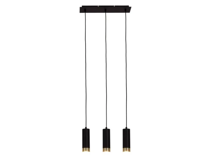Online Näve Pendelleuchte Fridu Schwarz 150 cm x 48 cm x 9 cm 3er-Set