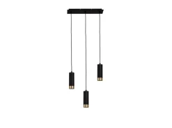 Online Näve Pendelleuchte Fridu Schwarz 150 cm x 48 cm x 9 cm 3er-Set