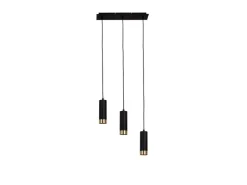 Online Näve Pendelleuchte Fridu Schwarz 150 cm x 48 cm x 9 cm 3er-Set